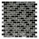 La Jacond Mini Brick Marble Glass Blend Mosaic Wall Tile Backsplash (BOX of 10)