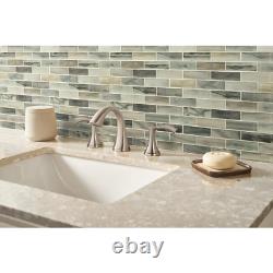 Lazio Brick 11.81 In. X 11.81 In. X 4Mm Textured Glass Mesh-Mounted Mosaic Tile