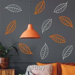 Leaves Leaf Wall Stickers Vinyl Decal Nature Adhesive Decorative
