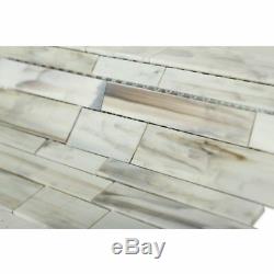 MOSAIC Matchstix Torrent Glass Floor and Wall Tile Stained glass (10 PCS)