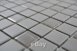 MOSAIC tile ceramic brown unglazed glass floor wall pool 18-1313-R10 f 10 sheet