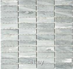 MOSAIC tile ceramic chopsticks stone look gray kitchen wall 24-STSO23 f 10sheet