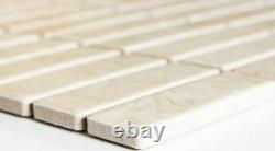 MOSAIC tile ceramic chopsticks stone look light beige wall 24-STSO45 f 10 sheet