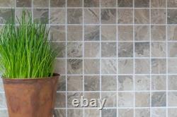 MOSAIC tile ceramic stone look sandbrown floor kitchen wall 16-AISO89 f 10sheet