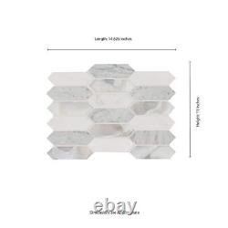 MSI Bathroom Wall Tile Moisture-Resistant Waterproof Ceramic (Cover 14.4 sq. Ft)