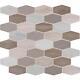 MSI Floor/Wall Tile 13.63 Bellagio Blend Elongated Hexagon (9.7-Sq-Ft/Case)
