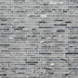 MSI Glass Wall Tile Interlocking Textured Patterned Look Flat (9.5-Sq-Ft/Case)