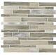 MSI Ocotillo 12in x 12in Mixed Glass Patterned Look Wall Tile Backsplash 20 sqft