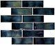 MSI SMOT-GLSST-6MM 2 x 6 Rectangle Brick Wall Mosaic Tile - Carbonita
