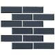 MSI SMOT-GLSST-BEV6MM 12 x 12 Rectangle Brick Wall Mosaic Tile Vague Blue