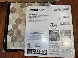 MSI Sandhills Hexagon 12 x 12 Glossy Mesh-Mounted Mosaic Tile 14.7 sq ft case