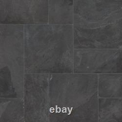 MSI Slate Floor + Wall Tile Hampshire Pattern Flat Edge (5-Kits/80-Sq-Ft/Pallet)