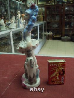 Malvina with a poodle from Pinocchio Tale USSR russian porcelain figurine 3595u