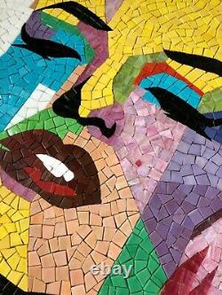 Marilyn Monroe Glass Mosaic Handcut Handmade Customized Wall Tiles