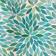 Medici and Co GLNRJAZ Jazz Varying Floral Mosaic Wall Tile - Floral