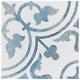 Merola Floor/Wall Tile 9.75 Water Resistant Porcelain Blue (10.88-Sq-Ft/Case)