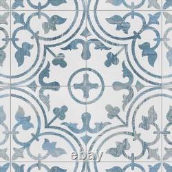Merola Floor/Wall Tile 9.75 Water Resistant Porcelain Blue (10.88-Sq-Ft/Case)
