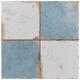 Merola Tile Ceramic Tile 13in. X 13in. White and Azul (12.2 sq. Ft. /case)