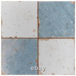 Merola Tile Floor And Wall Tile Ceramic 13 x 13 White(12.2 Sq. Ft. / Case)