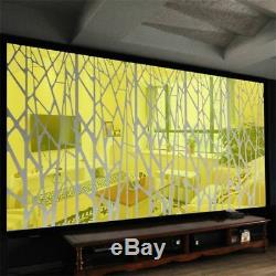 Mirrored Wall Sticker For Bedroom Living Room Wall Decor Decal Art