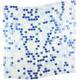 Miseno BLDGALWAVY Galaxy 1 x 1 Square Wall Mosaic Tile - Antarctica