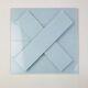 Miseno BLDMET0312 Classic 3 x 12 Rectangle Wall Tile Satin Blue