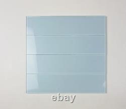 Miseno BLDMET0312 Classic 3 x 12 Rectangle Wall Tile Satin Blue