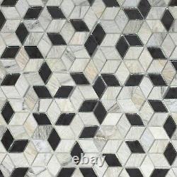 Miseno BLDMSCDIA Luxury Decor 1 x 2 Diamond Wall Mosaic Tile Accent