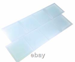 Miseno MT-WHSFEM0808-CA Frosted Elegance 8 Square Wall Tile - Blue