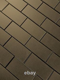 Miseno MT-WHSFOG0306-BR Forever 3 x 6 Rectangle Wall Tile - Bronze