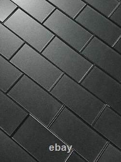 Miseno MT-WHSFOG0306-EG Forever 3 x 6 Rectangle Wall Tile - Grey