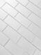 Miseno MT-WHSFOG0306-EW Forever 3 x 6 Rectangle Wall Tile - White