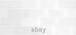 Miseno MT-WHSFOG0306-EW Forever 3 x 6 Rectangle Wall Tile - White