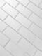 Miseno MT-WHSFOM0306-EW Forever 3 x 6 Rectangle Wall Tile - White