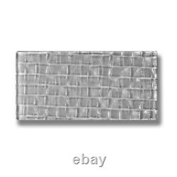 Miseno MT-WHSMEC0306-PE Metro Cubes 3 x 6 Rectangle Wall Tile Grey