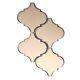 Miseno MT-WHSREFBLT-GO Reflections 6 x 6 Specialty Wall Tile Gold