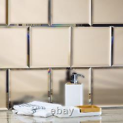Miseno MT-WHSREM0808-GO Gold Reflections 8 Square Wall Tile Matte Visual