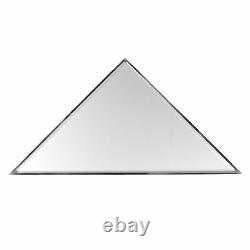 Miseno MT-WHSREMTRI-SI Reflections 7 x 7 Triangle Wall Tile - Silver