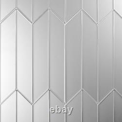 Miseno MT-WHSRMSSET-SI Reflections 4 x 12 Other Wall Tile - Silver