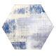 Miseno MT-WHSWTJHEX-CB Blue Nature 8 X 8 Hexagon Wall Tile Matte Visual