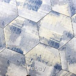 Miseno MT-WHSWTJHEX-CB Blue Nature 8 X 8 Hexagon Wall Tile Matte Visual