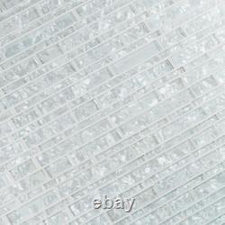 Mosaic Glass Tile 12 in. X 12 in. X 8 mm Frost-Resistant (10 sq. Ft. /Cover)