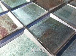 Mosaic Tiles Glass Mosaic Combination 3D-Optik Green Wall Kitchen Tile Mirror M