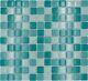 Mosaic Tiles Translucent Green Glass Crystal Bathroom Toilet Kitchen Wall