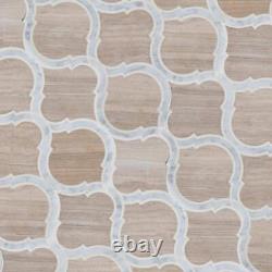 Msi Marble Tile White Quarry Savona PolishMarble Look Floor/Wall (9.7sq. Ft. /Cse)