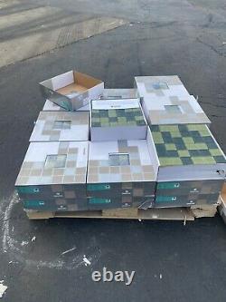 New Everstone Glass Wall Tile. 30 CASES. PICK UP ONLY-CHICAGO