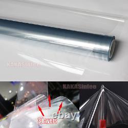 Optional Invisible Cloth Clear Car Paint Protective Film Vinyl Wrap Sticker CB
