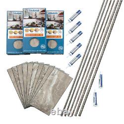 Palisade 23.2 in. X 11.1 in. Tile Shower and Tub Surround Kit