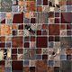 Red Wine Glass Leaf Fossil Resin Carving Wall Backsplash Ideas Tiles Mosaic Art