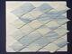 S52 White/Blue Leaf Eco Glass Mosaic Tile Kitchen Bathroom Polished 7 sheets